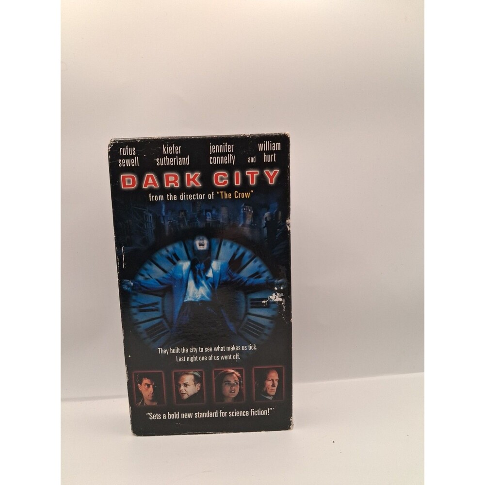 Dark City VHS 1998 Kiefer Sutherland, Jennifer Connelly,Free S&h